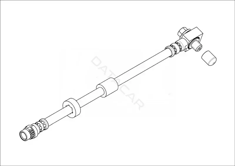 Тормозные шланги K&K FT1579