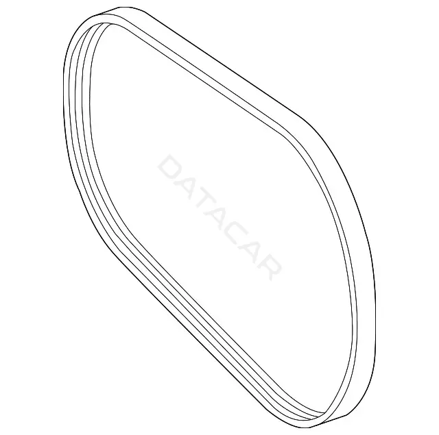 Ремень ручейковый MERCEDES 0029930996
