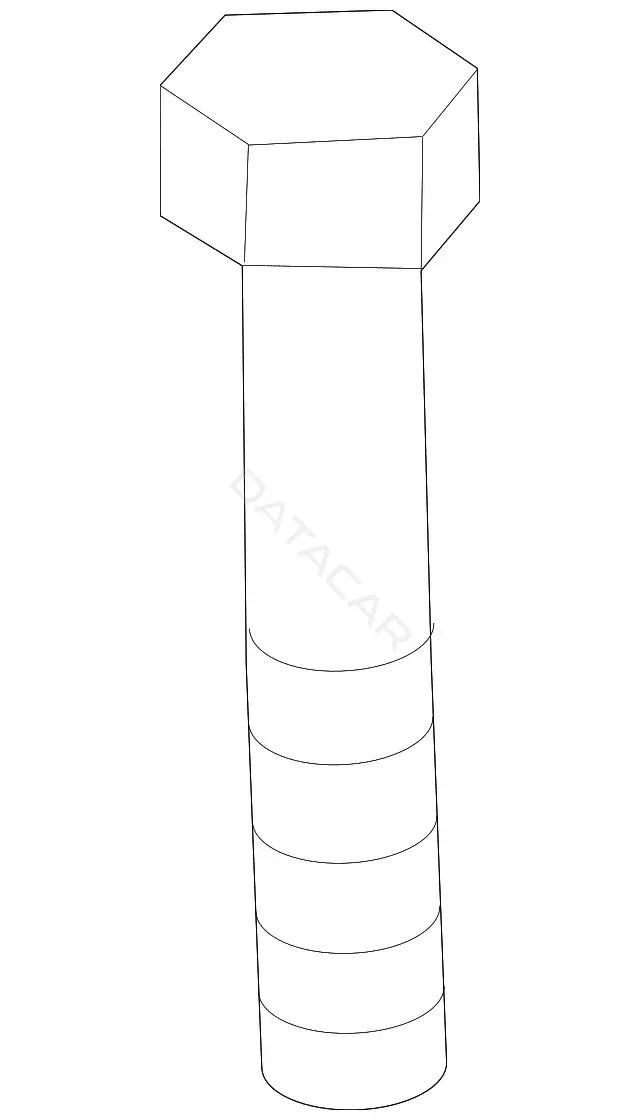 Болт подвески MERCEDES 910105008019