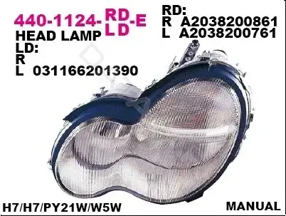 Фары DEPO 440-1124L-LD-E