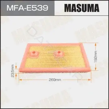 Воздушный фильтр MASUMA MFA-E539