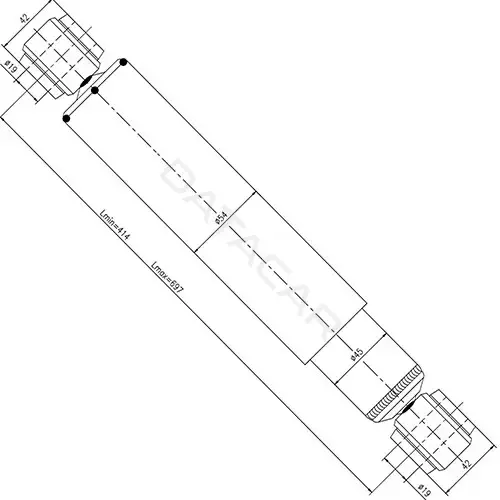 Амортизаторы ZIKMAR Z97321R