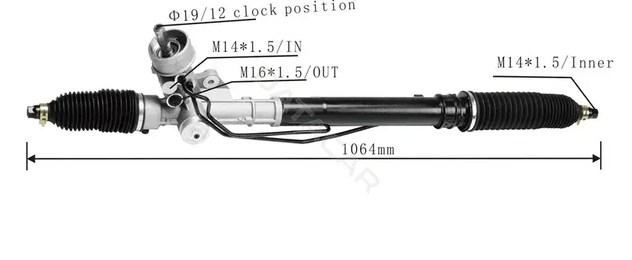 Рулевая рейка M-TEX MTRR10010