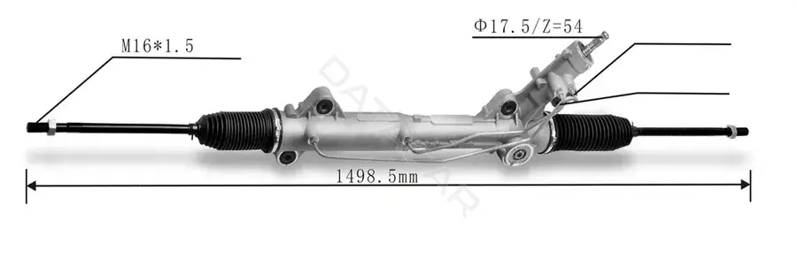 Рулевая рейка M-TEX MTRR10011