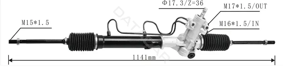 Рулевая рейка M-TEX MTRR10024