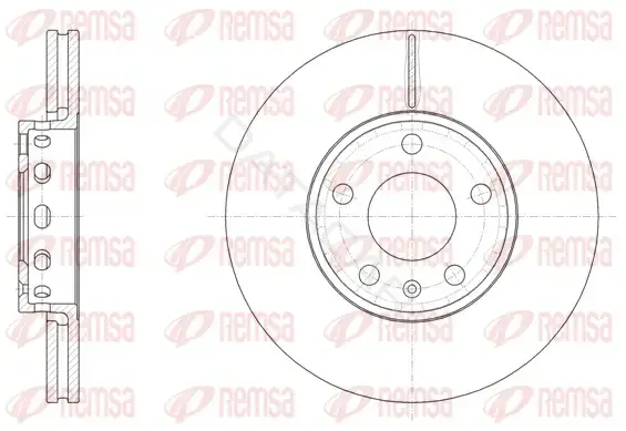 Тормозные диски REMSA 6328.10