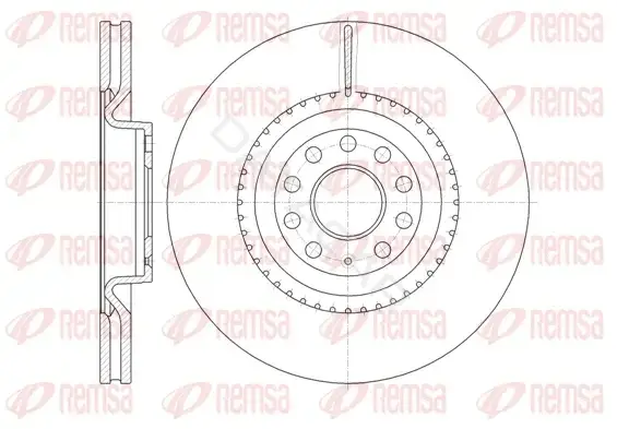 Тормозные диски REMSA 6791.10