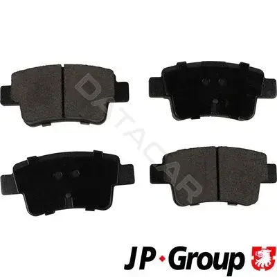 Тормозные колодки JP GROUP 1263701010