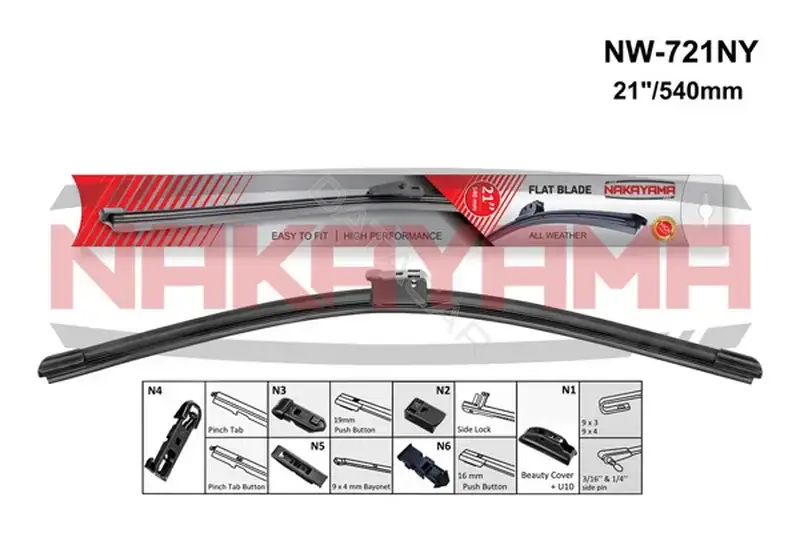 Щетки стеклоочистителя NAKAYAMA NW-721NY
