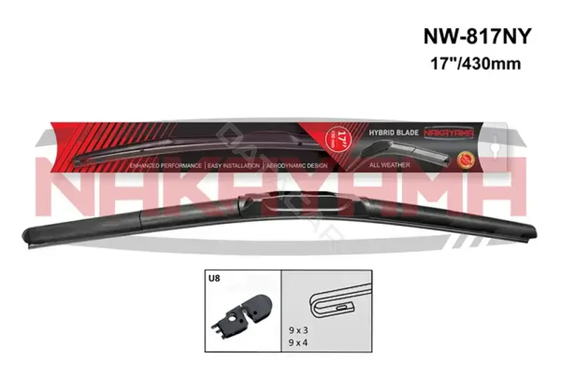 Щетки стеклоочистителя NAKAYAMA NW-817NY
