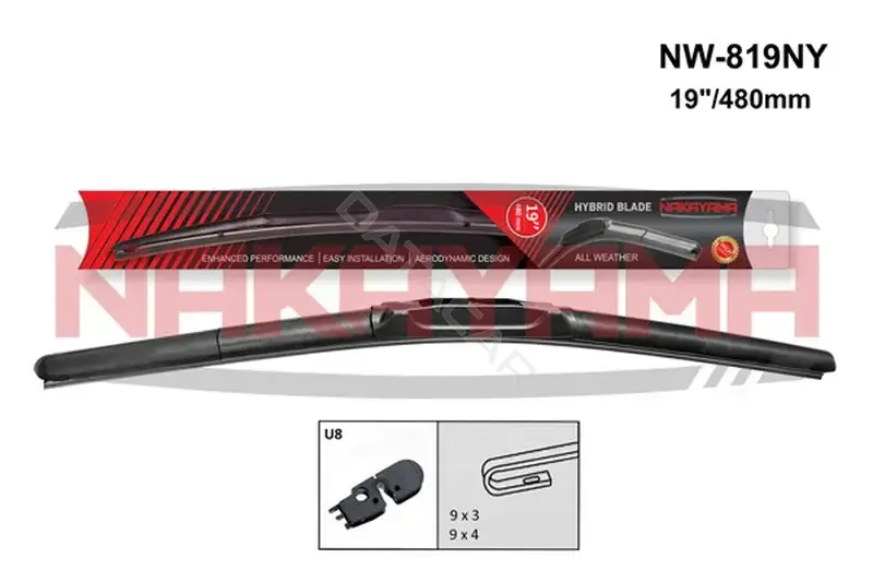 Щетки стеклоочистителя NAKAYAMA NW-819NY