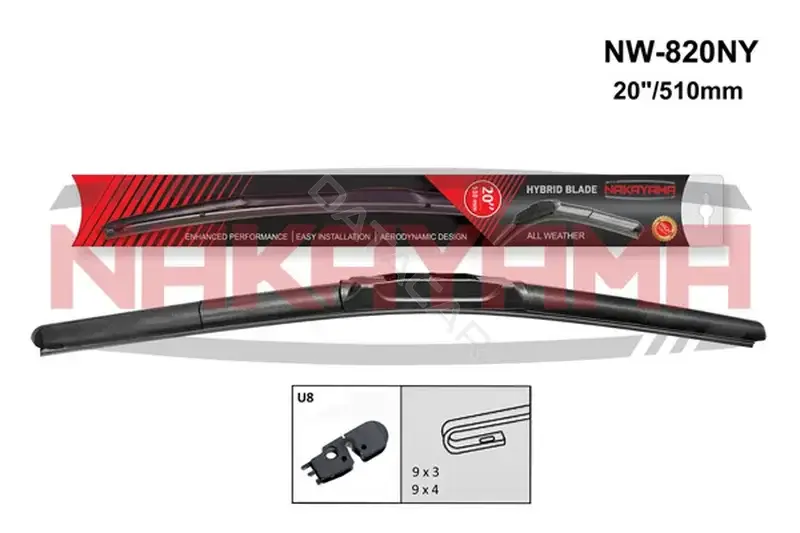 Щетки стеклоочистителя NAKAYAMA NW-820NY