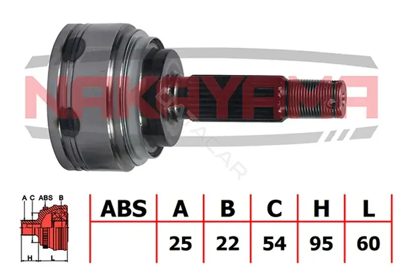 Шрус NAKAYAMA NJ442NY