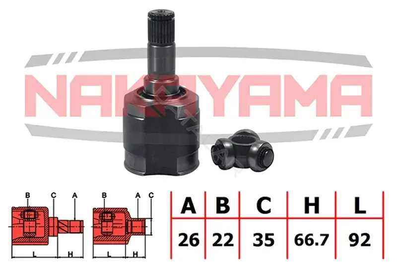 Шрус NAKAYAMA NJ7045NY