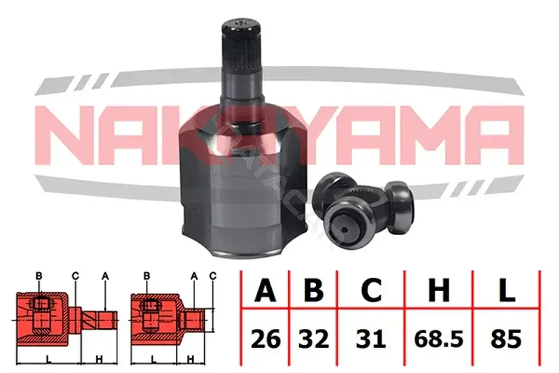 Шрус NAKAYAMA NJ7082NY