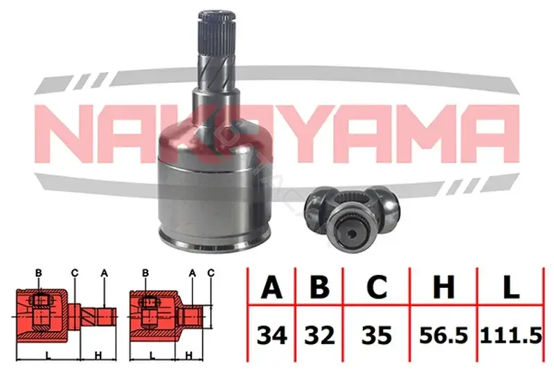 Шрус NAKAYAMA NJ7234NY