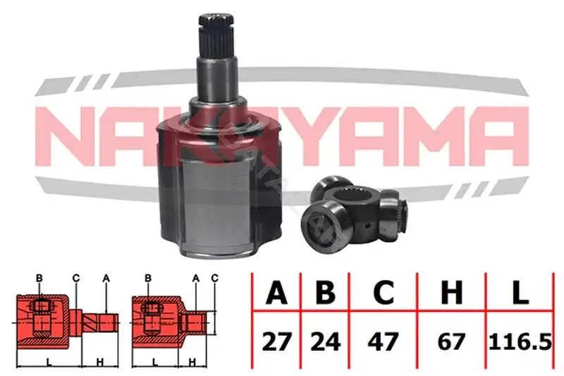 Шрус NAKAYAMA NJ7183NY