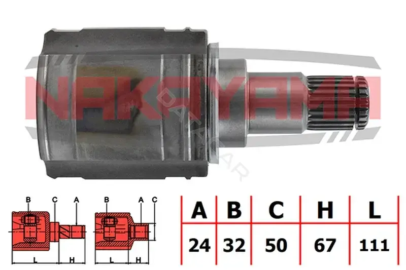 Шрус NAKAYAMA NJ7823NY