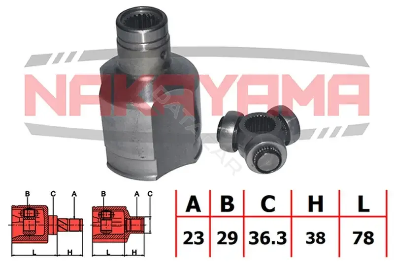 Шрус NAKAYAMA NJ7269NY