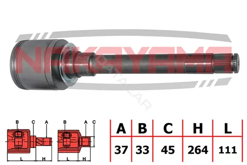 Шрус NAKAYAMA NJ7294NY