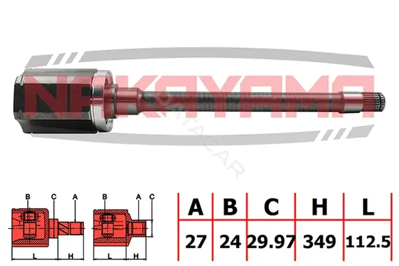 Шрус NAKAYAMA NJ7881NY
