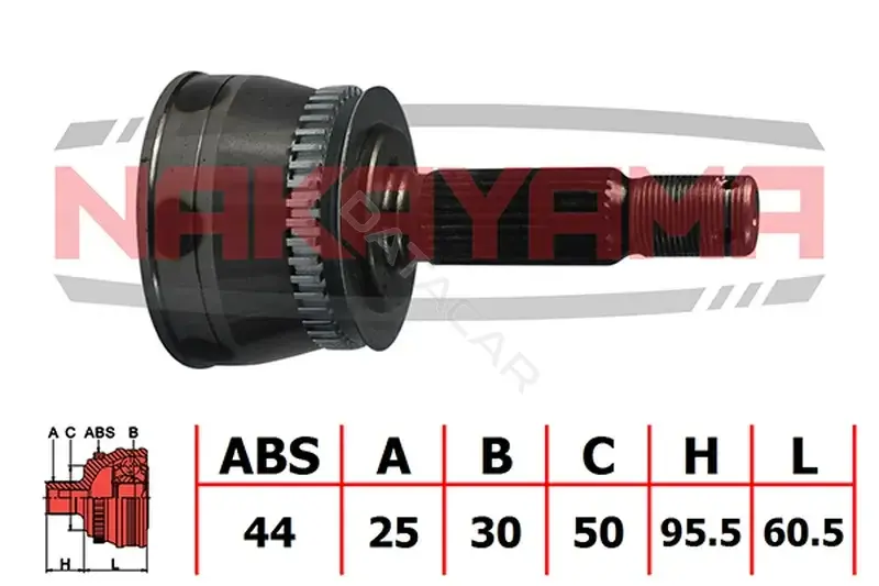 Шрус NAKAYAMA NJ337NY