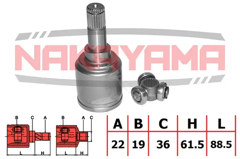 Шрус NAKAYAMA NJ7356NY