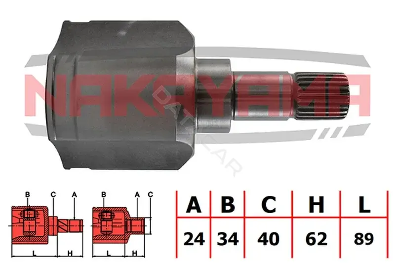 Шрус NAKAYAMA NJ7857NY