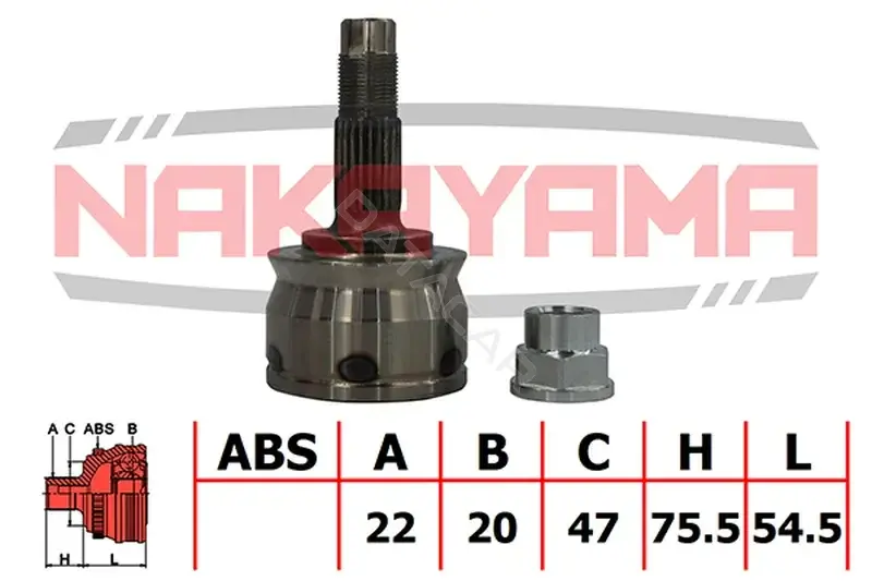 Шрус NAKAYAMA NJ1144NY