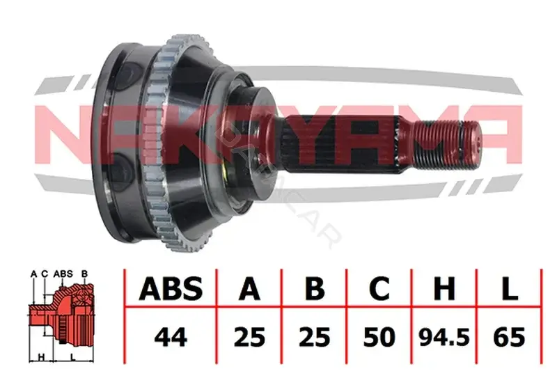 Шрус NAKAYAMA NJ333NY