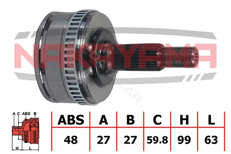 Шрус NAKAYAMA NJ415NY
