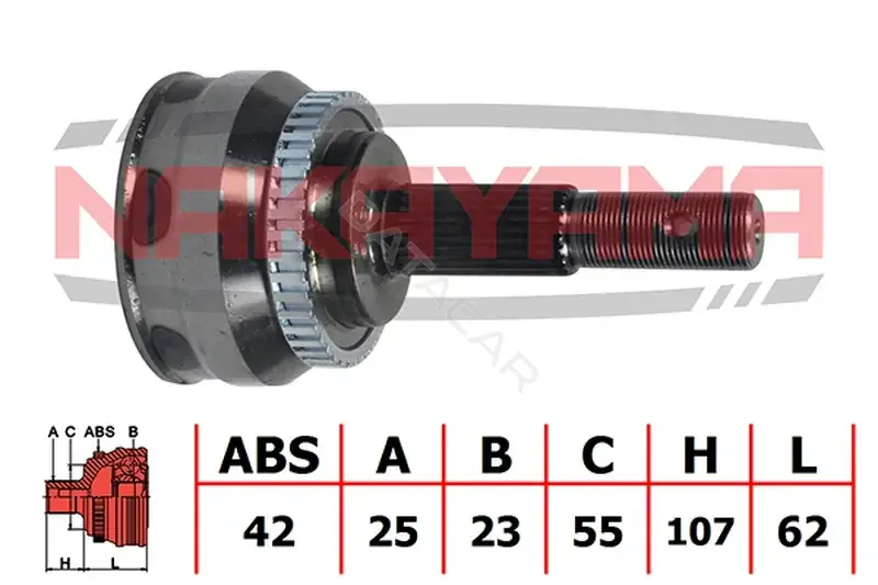 Шрус NAKAYAMA NJ469NY