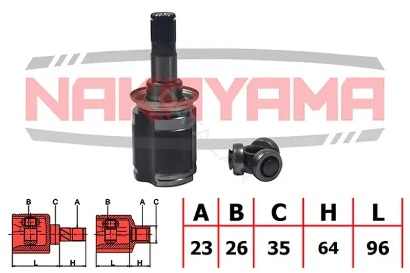 Шрус NAKAYAMA NJ7158NY