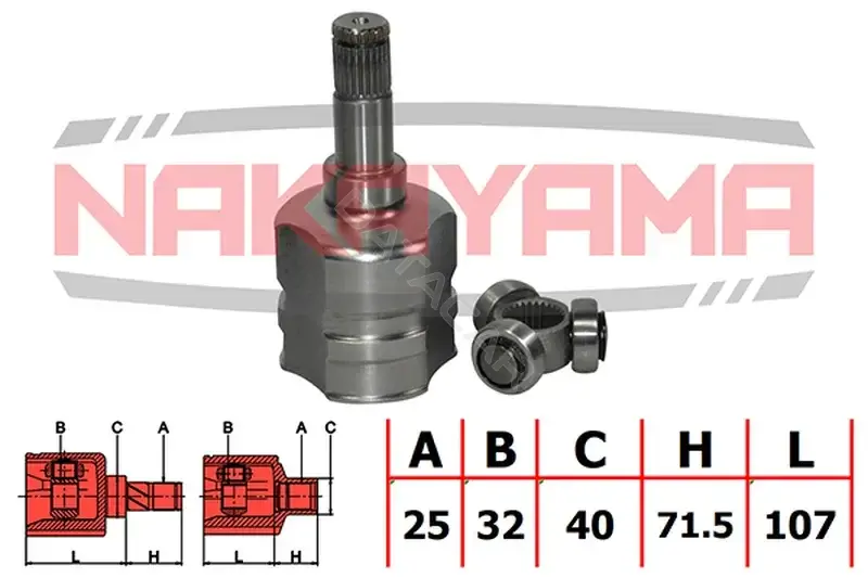 Шрус NAKAYAMA NJ7205NY