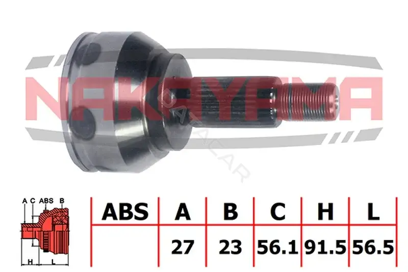 Шрус NAKAYAMA NJ2136NY