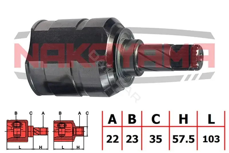 Шрус NAKAYAMA NJ7861NY