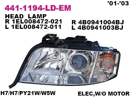 Фары DEPO 441-1194R-LD-EM