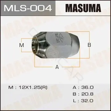 Гайка колеса MASUMA MLS-004