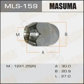 Гайка колеса MASUMA MLS-159