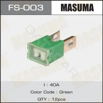 Предохранители MASUMA FS-003