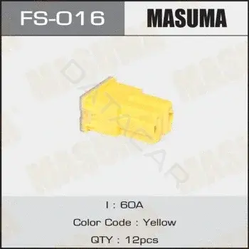 Предохранители MASUMA FS-016