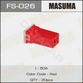 Предохранители MASUMA FS-026