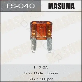 Предохранители MASUMA FS-040