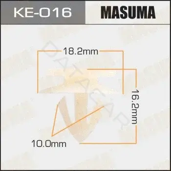 Клипсы, фиксаторы, зажимы MASUMA KE-016