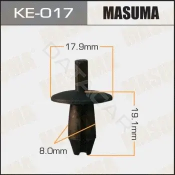 Клипсы, фиксаторы, зажимы MASUMA KE017
