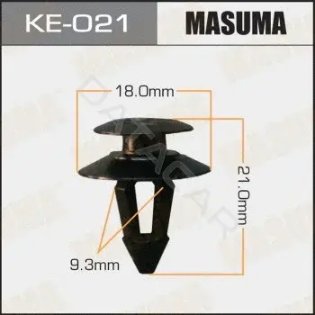 Клипсы, фиксаторы, зажимы MASUMA KE021