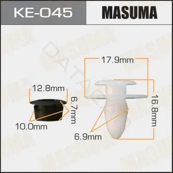Клипсы, фиксаторы, зажимы MASUMA KE045