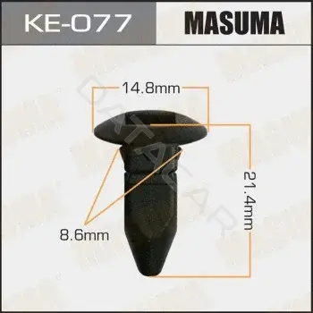 Клипсы, фиксаторы, зажимы MASUMA KE077