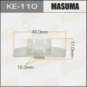 Клипсы, фиксаторы, зажимы MASUMA KE110