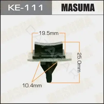 Клипсы, фиксаторы, зажимы MASUMA KE-111
